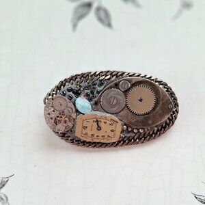 Victorian Revival Steampunk Brooch